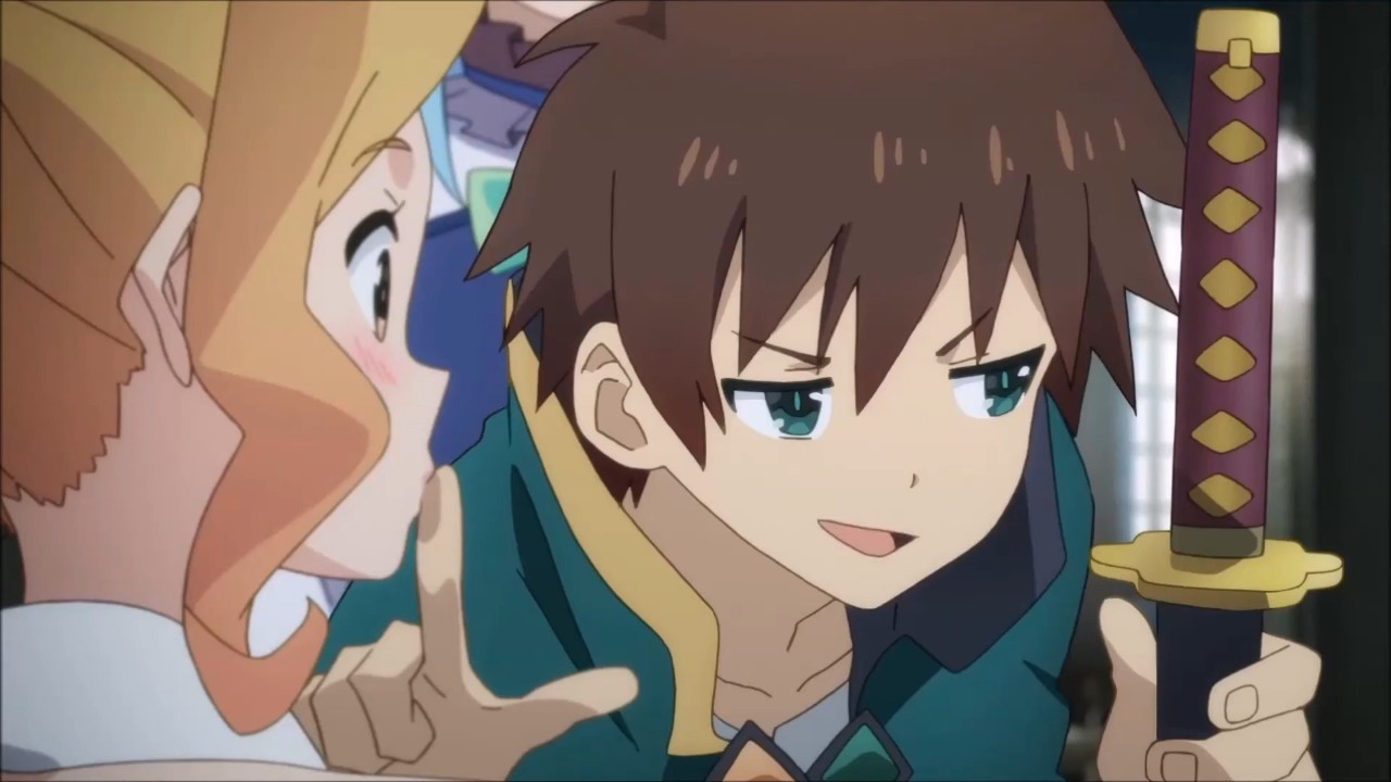 Konosuba! 2 Dub ChunChunMaru Ramenkali (1080p, h264, youtube) at 00:00 — 001_KAZUMA