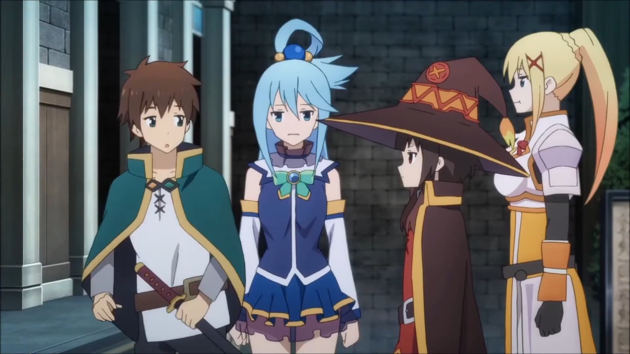 Konosuba! 2 Dub ChunChunMaru Ramenkali (1080p, h264, youtube) at 00:12 — 004_KAZUMA